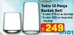 PAŞABAHÇE TOKİO 12 PARÇA BARDAK SETİ 6 ADET fiyat ve kampanya bilgisi